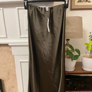 ASOS Satin Maxi Skirt